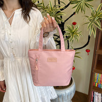 Women's Waterproof Nylon Tote Bag for Commute and Lunch, Lightweight Mommy Bag
