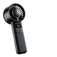Portable USB Rechargeable Handheld Mini Fan with 120-Speed Adjustment for Outdoor and Desktop Use