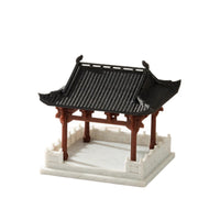Miniature Chinese Courtyard Pavilion Ornament for Fish Tank Landscaping