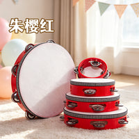 Kids' Xinjiang Dance Tambourine Orff Professional Percussion Instrument Hand Drum for Kindergarten Teachers