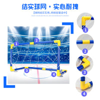 Kids' Indoor/Outdoor Electric Hover Soccer and Hockey Goal Set with Interactive Parent-Child Play