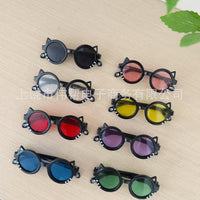 Doll Cat Ear Sunglasses for BJD Dolls - 1/3 Scale Fashion Eyewear