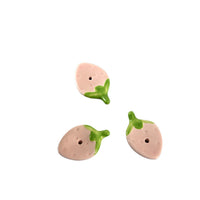 Strawberry Ceramic Incense Holder for Stick Incense, Mini Zen Decor for Bedroom & Tea Table
