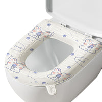 EVA Waterproof Toilet Seat Cover, Washable, Universal for All Seasons