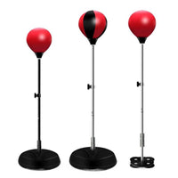 Freestanding Punching Speed Ball for Stress Relief & Training, Inflatable Boxing Reflex Bag for Adults & Kids