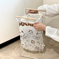 Foldable Trash Bag Holder for Home, Outdoor, Camping - Portable Plastic Bag Rack