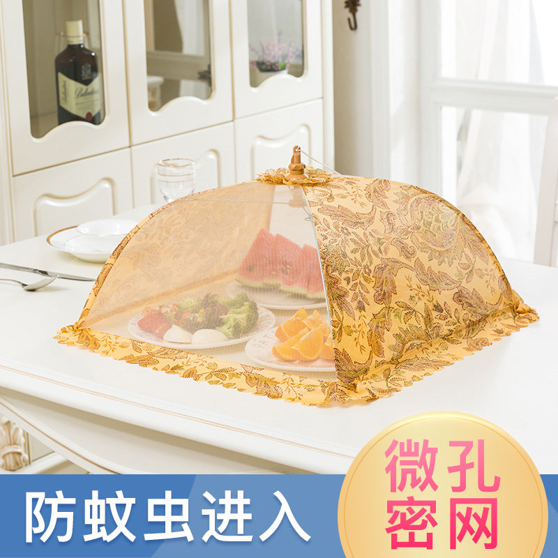 Foldable Mesh Food Cover Tent for Dining Table, Anti-Dust and Fly Protection