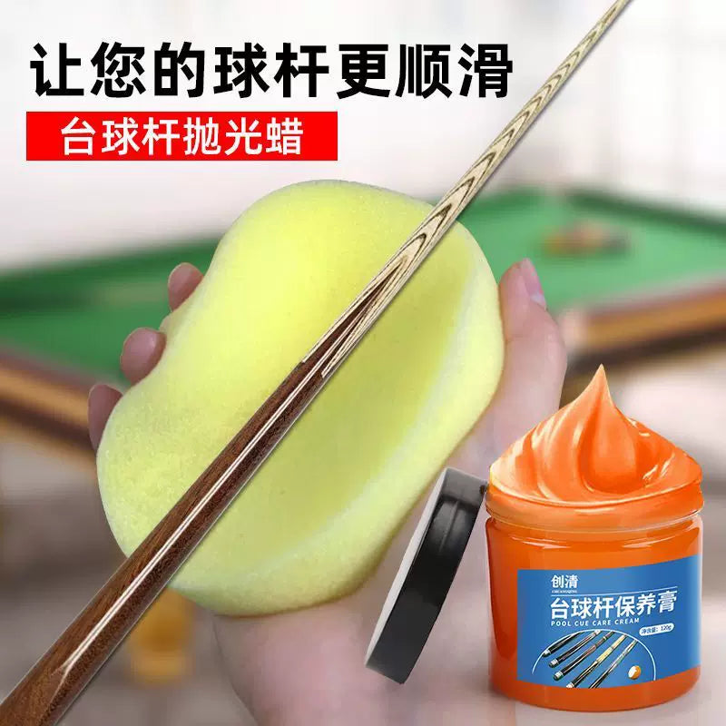 Billiard Cue Stick Maintenance Wax and Polish for Pool and Snooker Cues