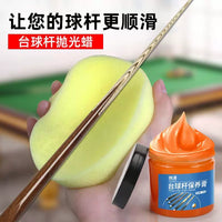 Billiard Cue Stick Maintenance Wax and Polish for Pool and Snooker Cues