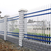 Zinc Steel Fence Panel for Garden, Villa, and Residential Security