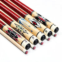 Billiard Cue Stick American Pool Cue Maple Wood Quick Release Joint 13mm Tip for 8-Ball 9-Ball