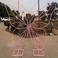 Large 3D Butterfly Archway Decoration for Storefronts and Events