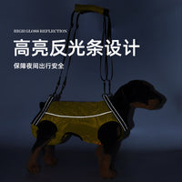 Pet Mobility Aid Harness for Disabled & Injured Dogs - Rehabilitation Support Vest with Handle