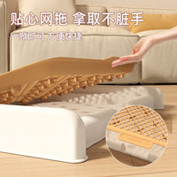 Double-Layer Cat Litter Mat with Anti-Tracking and Splash-Proof Design