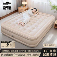 Outdoor Self-Inflating Air Mattress for Camping and Home Use, Portable Folding Inflatable Sleeping Pad