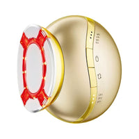 EMS Microcurrent Facial Massager with LED Light Therapy and Vibration for Face Lifting