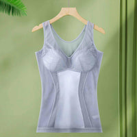 Women's Seamless Shapewear Bodysuit with Built-in Bra, Tummy Control, and Wireless Support