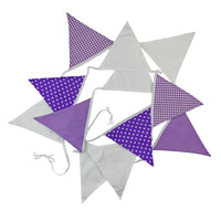 Halloween Thanksgiving Christmas Cotton Polyester Pennant Banner for Parties and Outdoor Camping