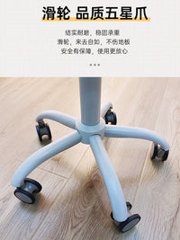 Adjustable Swivel Salon Stool with Wheels for Beauty, Hair, and Nail Technicians