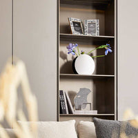 Abstract Resin Sculpture for Bookshelf and Display Cabinet Decor