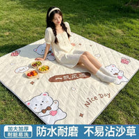 Portable Waterproof Picnic Blanket Outdoor Beach Mat Camping Ground Cover