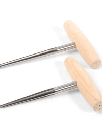 Acoustic Guitar Bridge Pin Hole Reamer Tool Set for Repair and Creation, 3 and 5 Degree