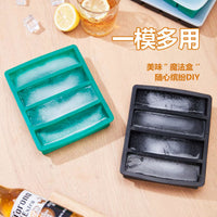 Silicone Ice Cube Tray with Lid for Home and Commercial Use - Square and Spherical Molds for Chilled Drinks