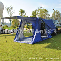 SUV Car Tail Tent for Camping and Road Trips, Universal Fit for Tesla and Off-Road Vehicles