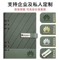A5 Detachable Refillable Notebook Gift Set with Pen and USB Drive for Business Office and Study