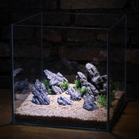Aquarium Artificial Dragon Stone Mountain Ornament for Fish Tank Landscaping