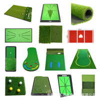 Golf Hitting Mat Indoor Swing Practice Aid 30x30cm
