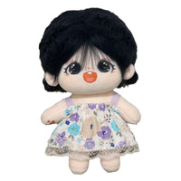 20cm Cotton Doll Clothes Set - Princess Dress, Maid Outfit, and Themed Skirts