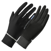 Women's UV Protection Ice Silk Full Finger Touchscreen Gloves for Driving Cycling Fishing