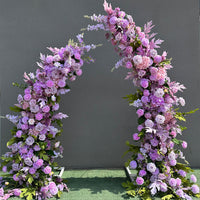 Wedding Arch Flower Stand Iron Art Backdrop Decoration for Outdoor Ceremonies