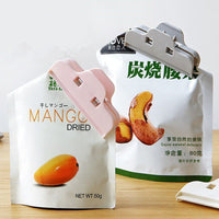 Food Bag Sealing Clips for Snacks and Kitchen Storage, Large Plastic Moisture-Proof Sealers