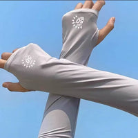 Unisex UV Protection Cooling Arm Sleeves for Outdoor Activities