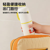 Portable Cartoon Travel Toothbrush Holder and Mouthwash Cup Set for Kids