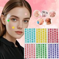 ACNE Hydrocolloid Star Pimple Patches - Invisible, Multi-Shape, 40 Count