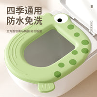 Waterproof Cartoon EVA Toilet Seat Cushion, Thickened Universal for All Seasons