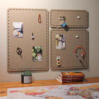 Felt Board Photo Wall Display Pin Board for Pictures, Sound Absorbing Bulletin Board for Nursery, No-Drill