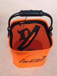 EVA Foldable Fishing Bucket Portable Live Fish Container for Outdoor Lure Fishing and Wild Fishing