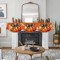 Thanksgiving Pumpkin Linen Placemat Table Runner Heat Insulation Mat