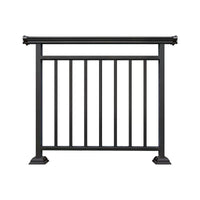 Aluminum Alloy Balcony Railing Outdoor Villa Courtyard Fence Protective Barrier