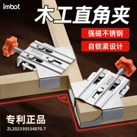 90 Degree Corner Clamp for Woodworking, Stainless Steel Right Angle Fixture