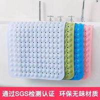 TPE Non-Slip Shower Mat with Massage Dots for Bathroom and Hotel Use