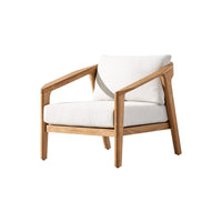 Teak Outdoor Wicker Sofa Set for Patio Garden Villa Hotel