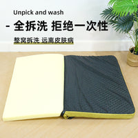 NEWPET Reversible All-Season Dog Bed Mat for Medium to Large Dogs, Oxford Fabric & Velvet Pet Crate Pad