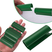 PVC Greenhouse Film Clips for Bird Protection Frames and Pool Covers, 32-Pack