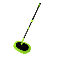 Chenille Car Wash Mop with Extendable Handle, Scratch-Free Vehicle Cleaning Tool