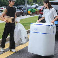 Foldable Moving Storage Bag for Clothes, Quilts, and Luggage